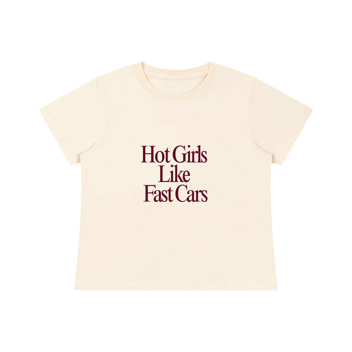 Hot Girls like Fast Cars Baby Tee