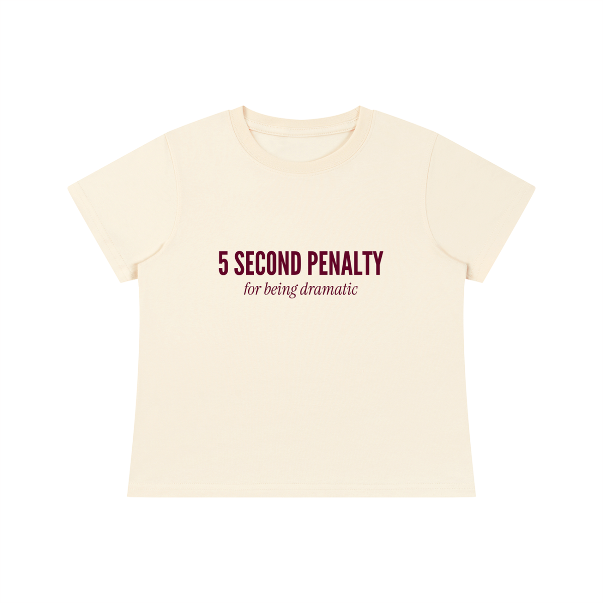 5 Second Penalty Baby Tee
