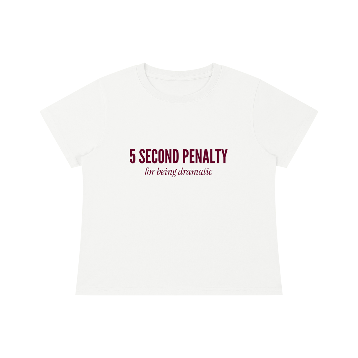 5 Second Penalty Baby Tee