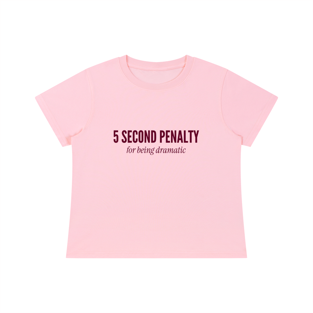 5 Second Penalty Baby Tee